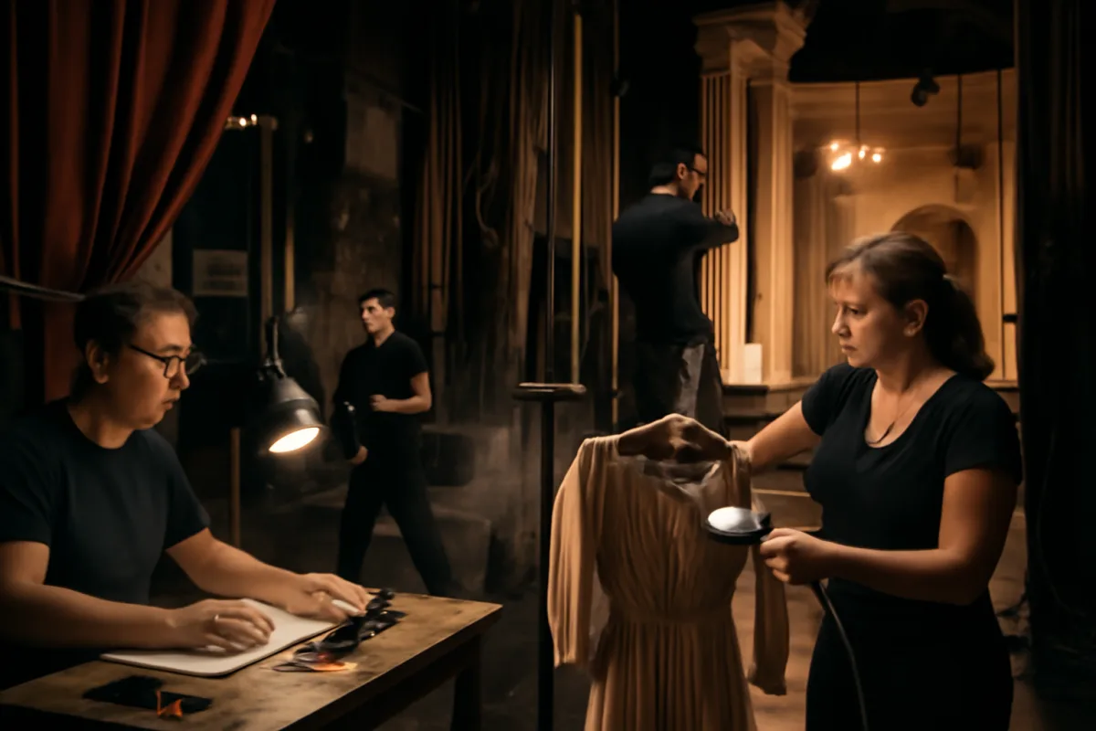 Backstage teatrale: cosa fa realmente lo staff durante la preparazione di uno spettacolo? Scopri responsabilità e ruoli meno visibili