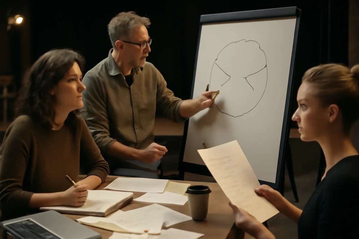 Quali sono i processi creativi dietro una drammaturgia efficace? Svelato il ciclo di lavoro di una compagnia