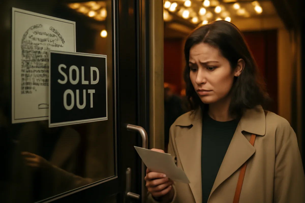 Perché alcuni eventi teatrali fanno sold out in poche ore? Un errore da evitare se vuoi esserci davvero
