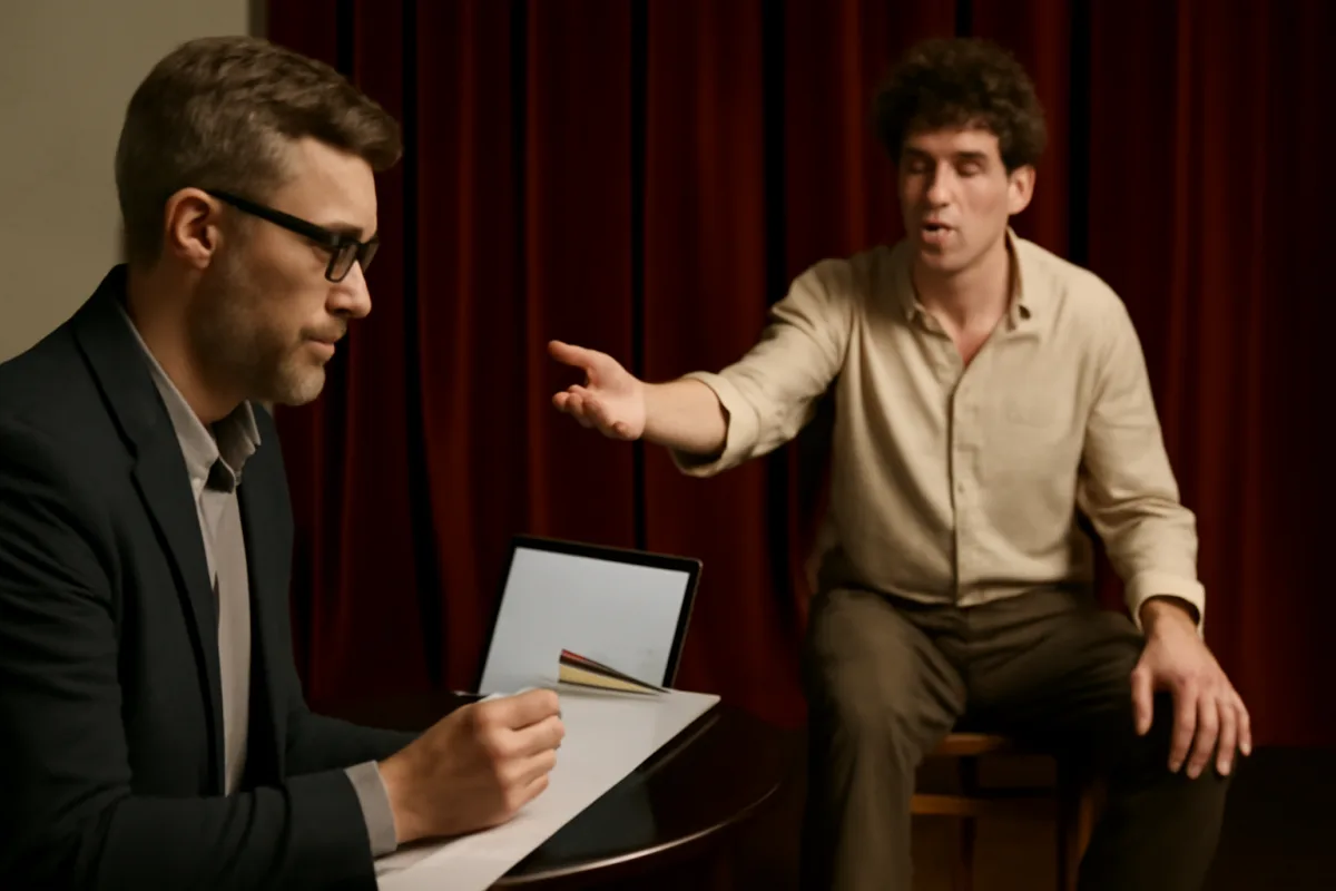 Recensione di monologo teatrale: il criterio più utile per valutare protagonista e testo insieme