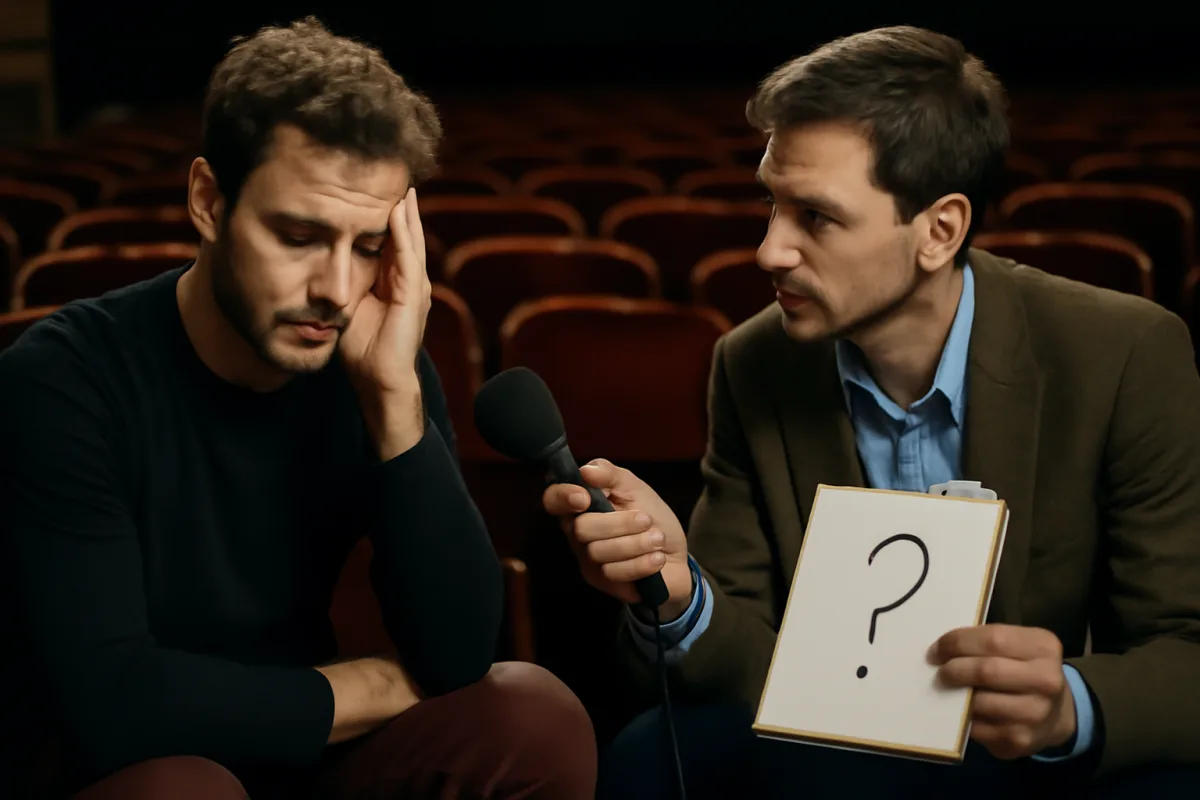 Come evitare risposte scontate nelle interviste teatrali: le strategie dei giornalisti di settore