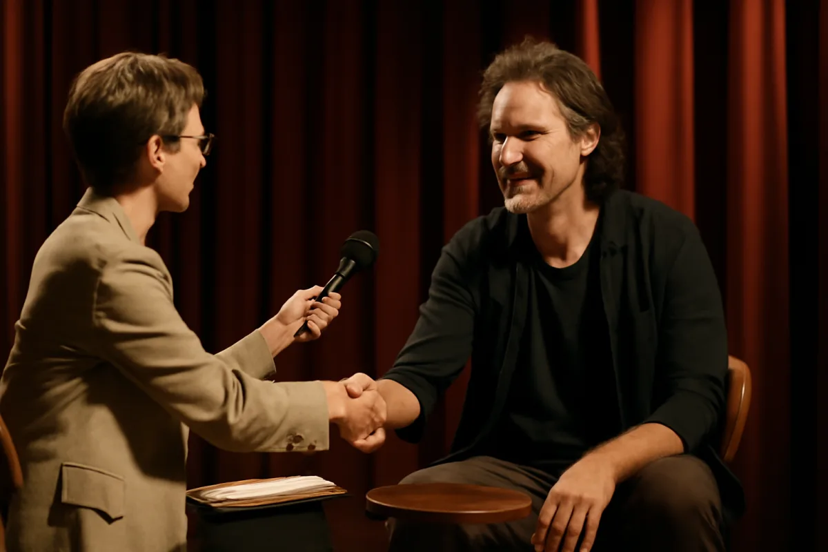 Come concludere un'intervista teatrale: il finale che lascia il segno sia per l'artista che per chi legge