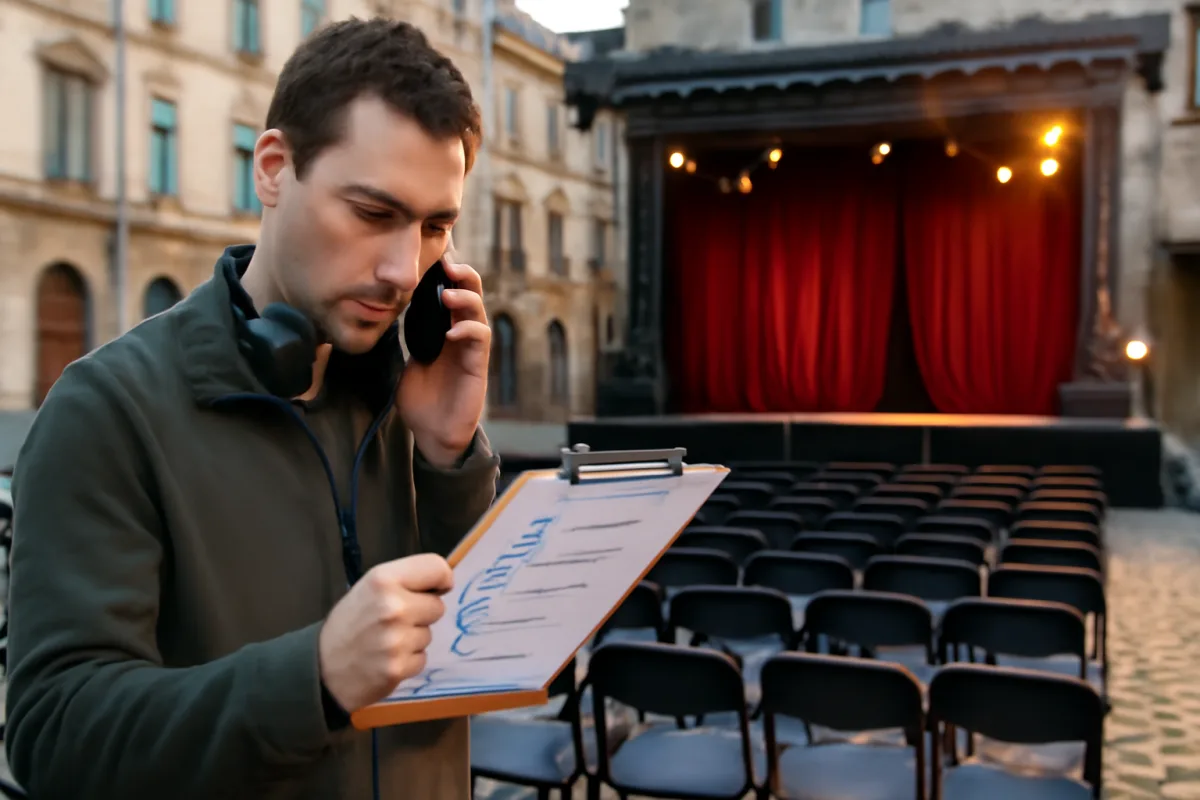 Spettacoli di teatro in piazza: quali dettagli logistici verificare per non avere inconvenienti e vivere la magia della serata